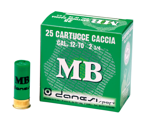 calibro 12 cartucce mb 34g danesi