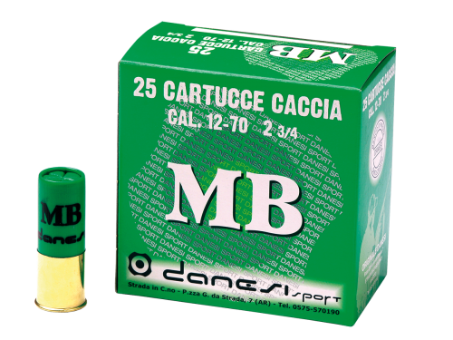 calibro 12 cartucce mb 36g danesi