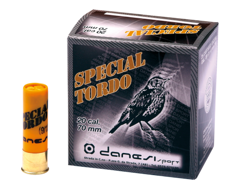 calibro 20 cartucce special tordo danesi